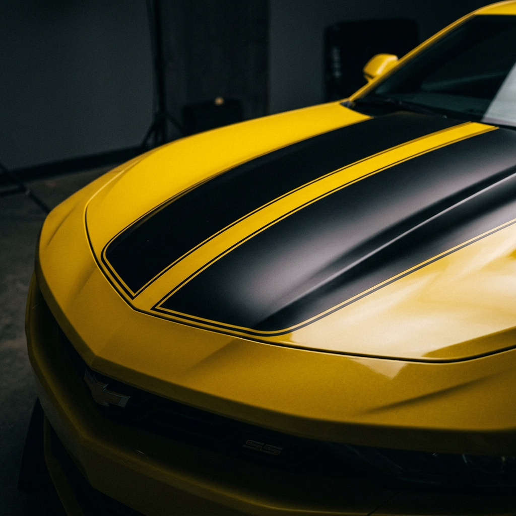 Rally stripe detail overlay